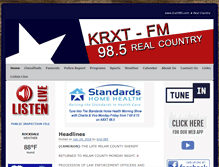 Tablet Screenshot of krxt985.com